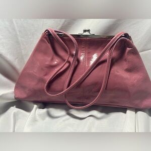Bubblegum Pink Wilson’s Patent Leather Bag